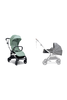 Airo Mint Pushchair with Grey Newborn Pack  image number 1